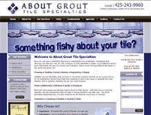 Tablet Screenshot of aboutgrouttileseattle.com